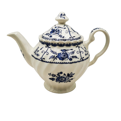 Johnson Brothers Blue Indies Blue and White China-small teapot