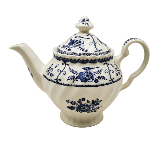 Johnson Brothers Blue Indies Blue and White China-small teapot