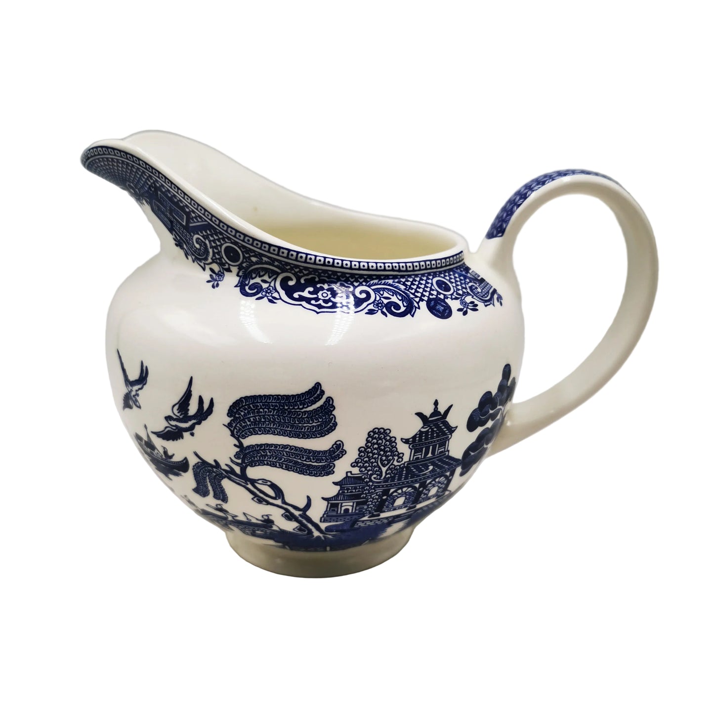 Johnson Brothers Blue and White China Willow Large Jug