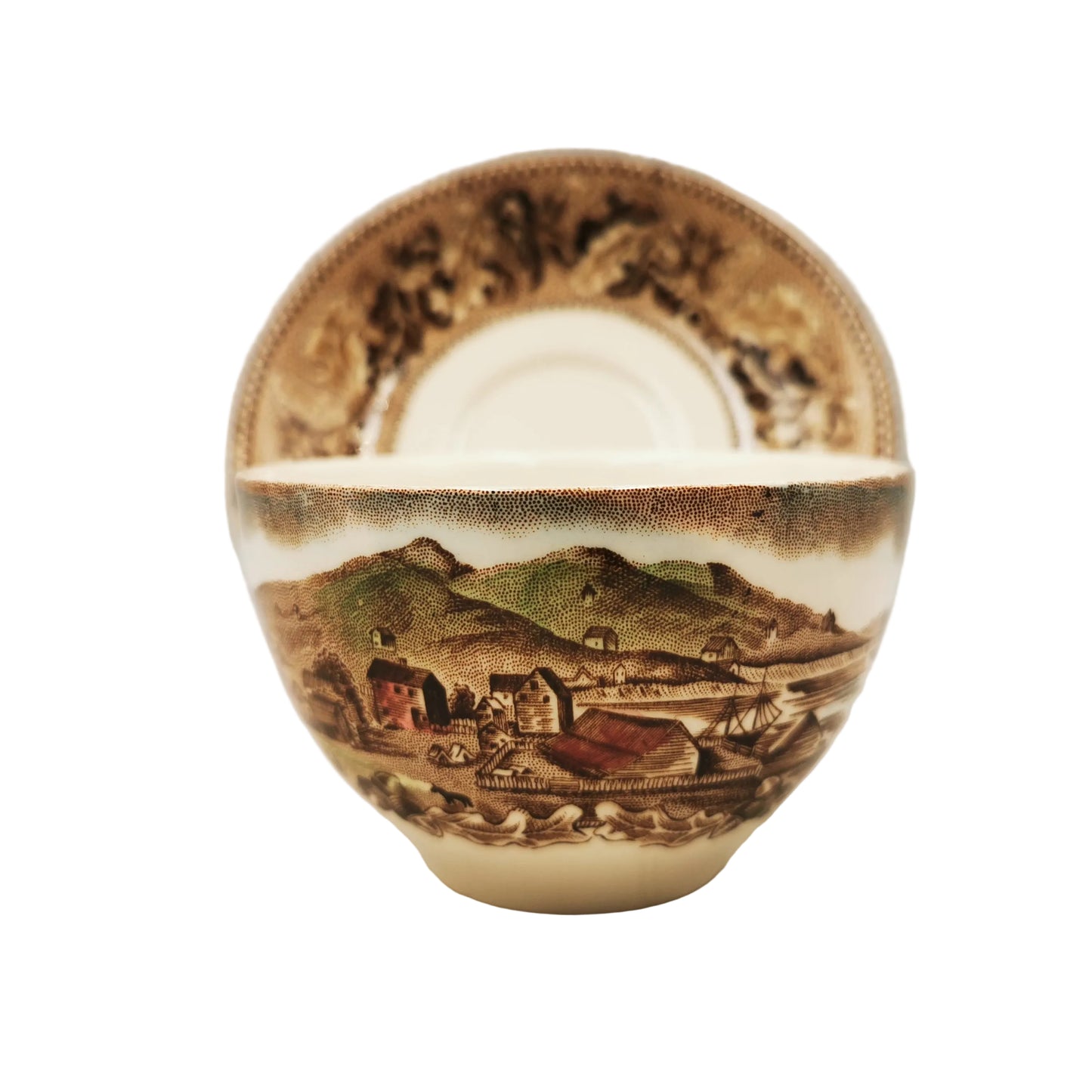 Johnson Bros China Historic America Teacup and Saucer