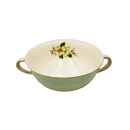 Johnson Brothers China Pareek Pistachio Snow White Soup Cup
