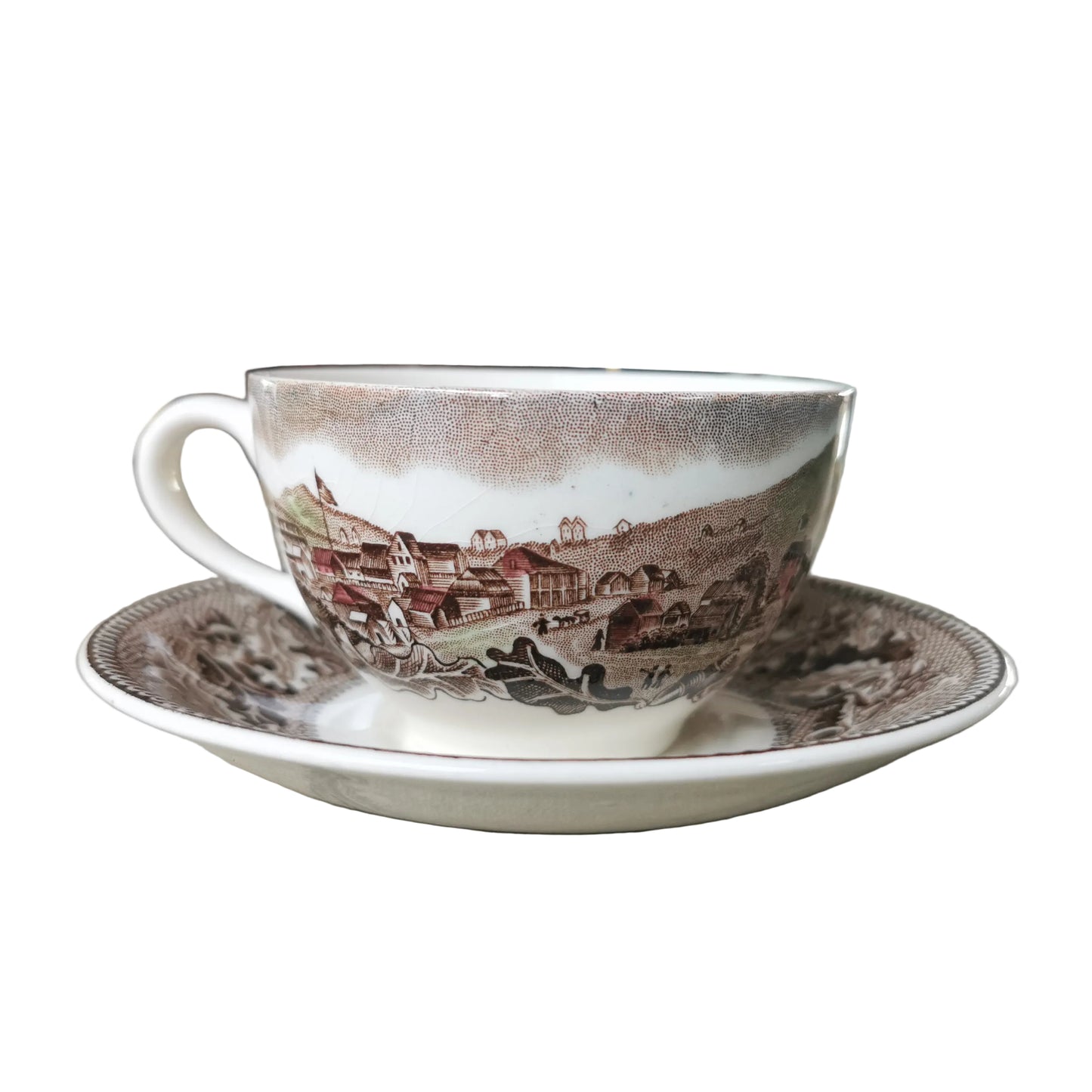 Johnson Bros China Historic America Teacup and Saucer