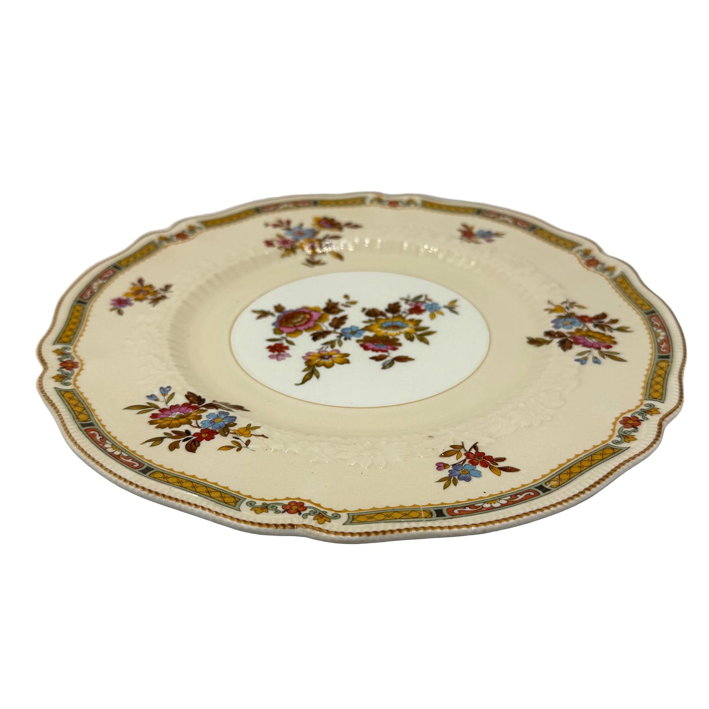 Johnson-Brothers-China Old-Staffordshire-Rouen-10-inch-Dinner-Plate