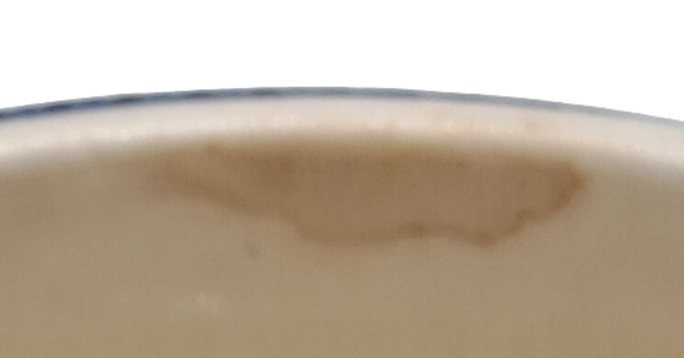 J.B creamer discolouration