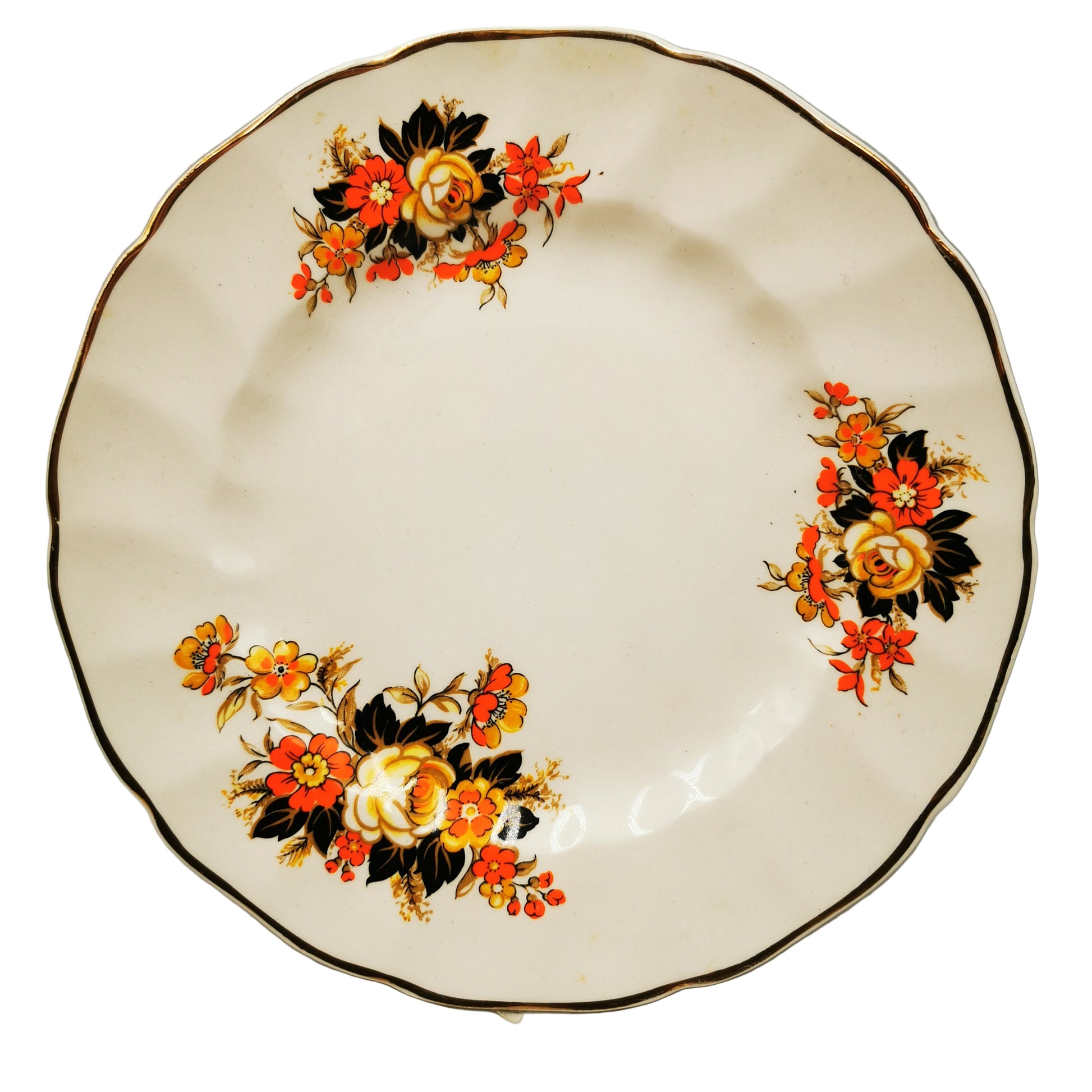 Johnson Brothers China Old Chelsea Autumn Flowers 7-inch Side Plate