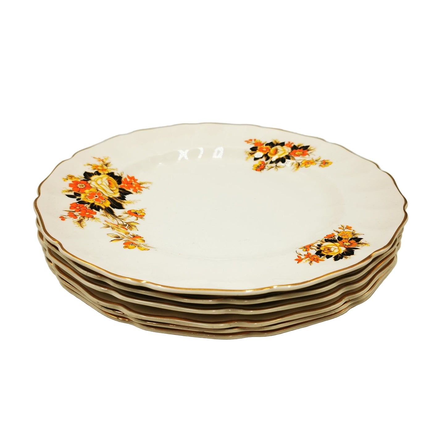 Johnson Brothers China Old Chelsea Autumn Flowers Dinner Plate