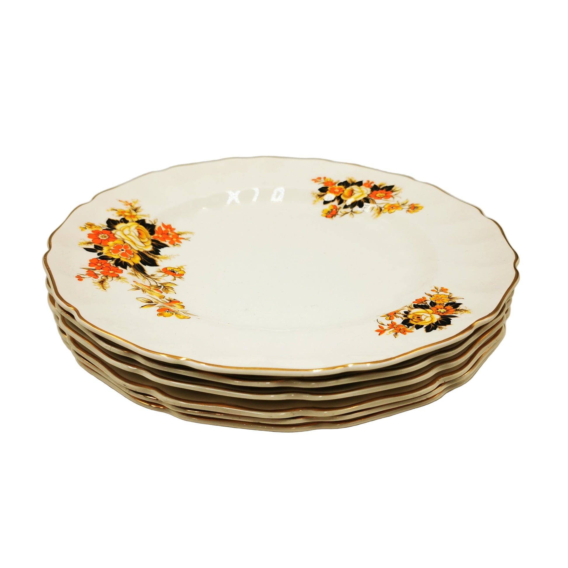 Johnson Brothers China Old Chelsea Autumn Flowers Dinner Plate