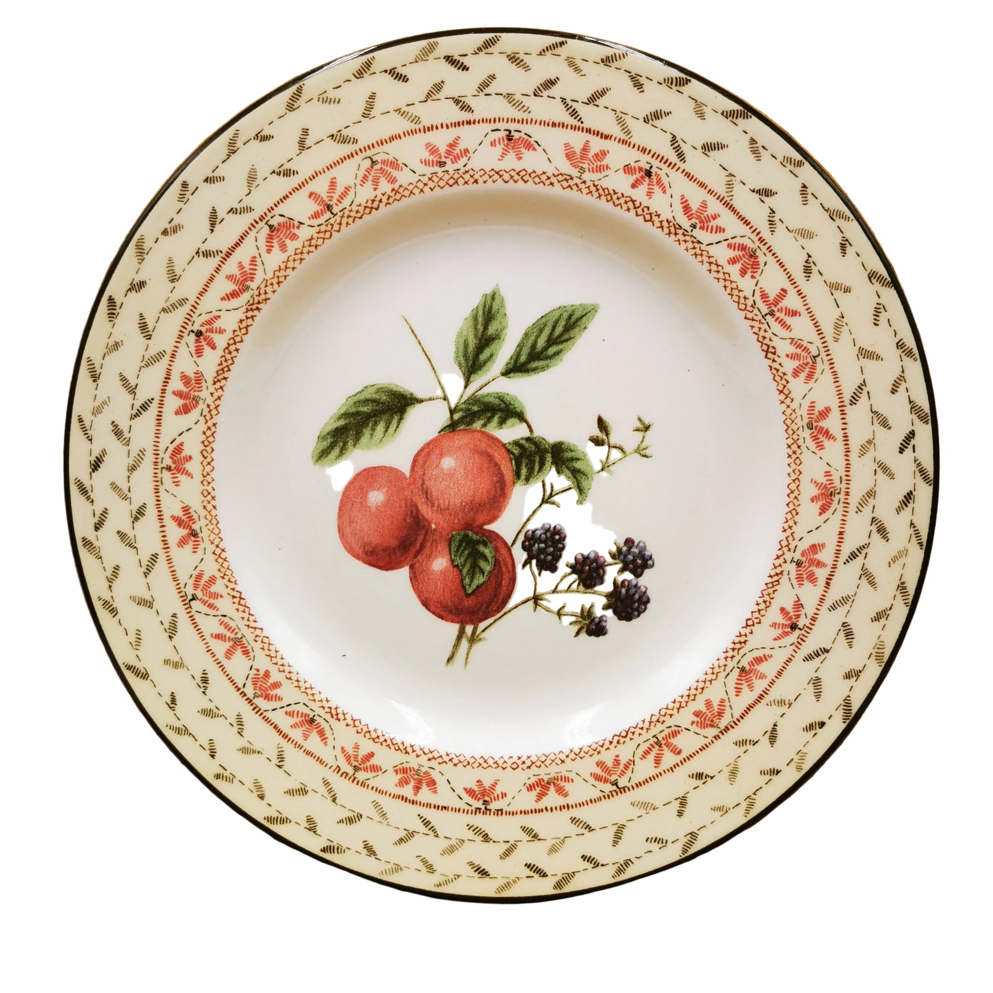 Johnson Brothers Fruit Sampler China 9-inch Dessert Plate