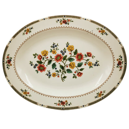 Royal Doulton Kingswood TC1115 China 13.25-inch Oval Platter