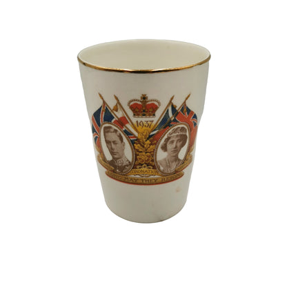 Lawleys 1937 George VI Coronation China Beaker