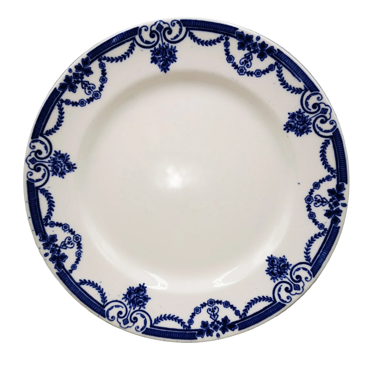 Losol-Ware-Keeling-and-Co-Evesham-Blue-and-White-China-Side-Plate