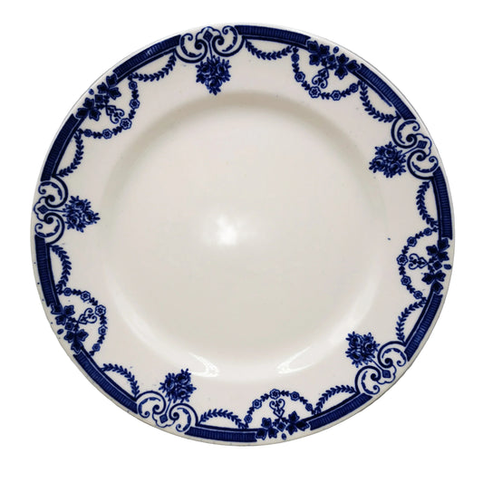 Losol-Ware-Keeling-and-Co-Evesham-Blue-and-White-China-Side-Plate