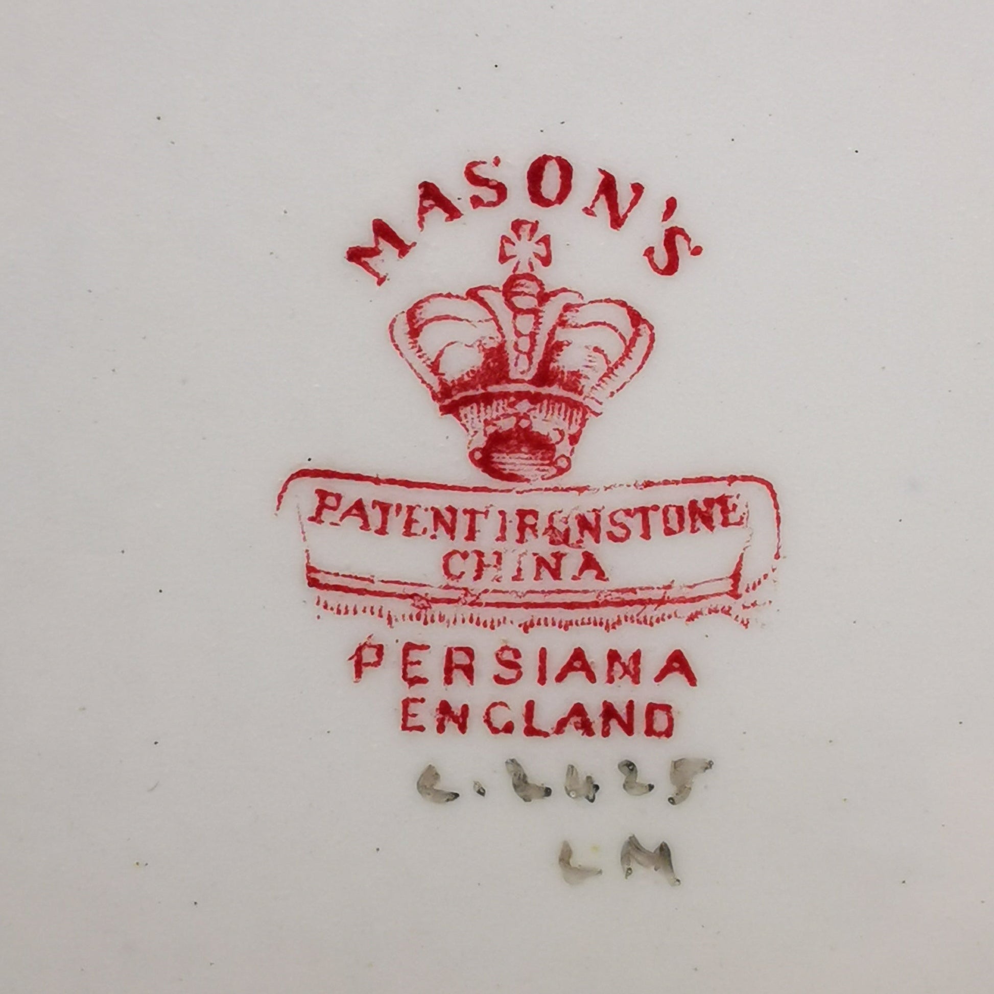 Mason's-China-Persiana-Dinner-Plate
