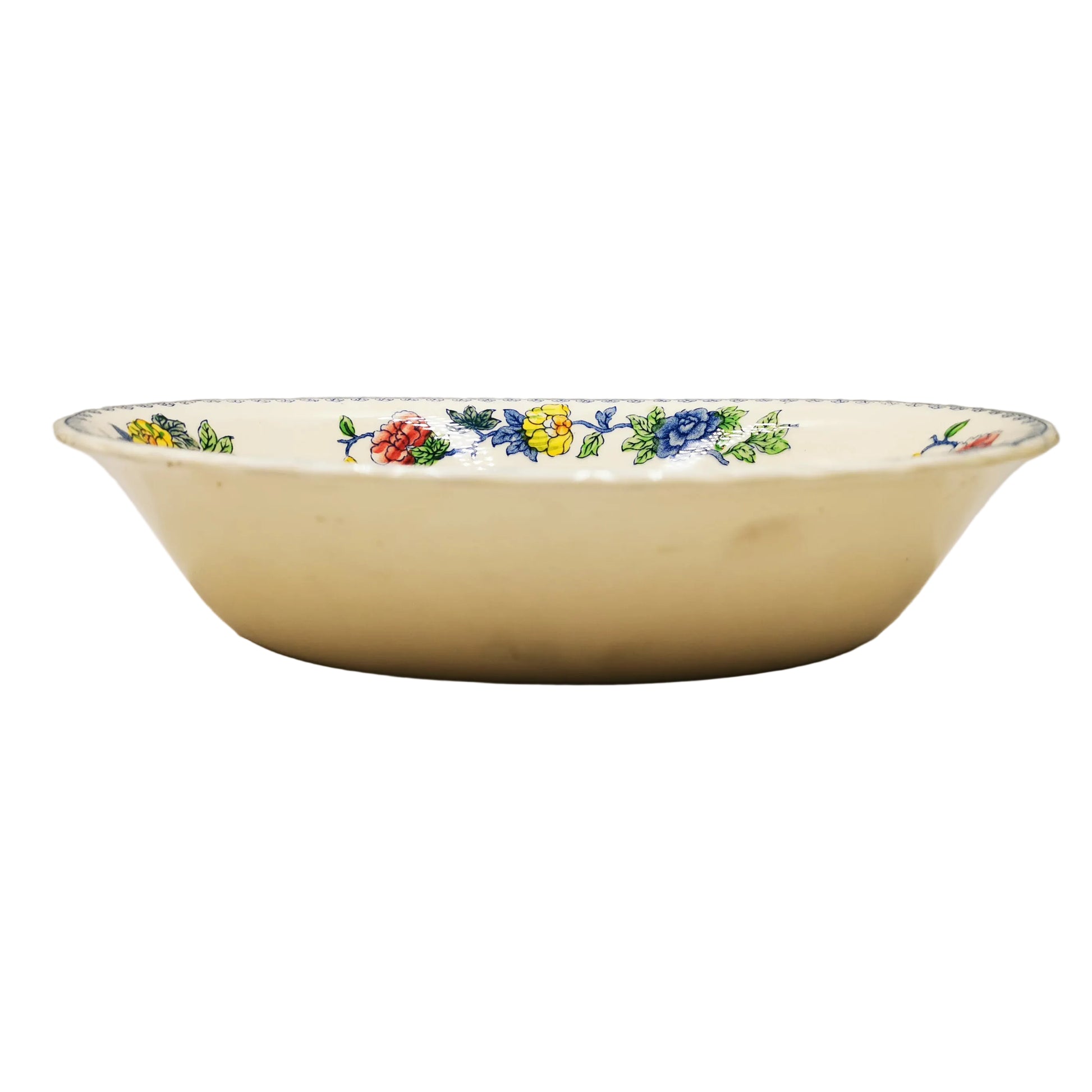 Masons-Ironstone-China-Regency-Plantation-Colonial-Oval-Serving-Bowl
