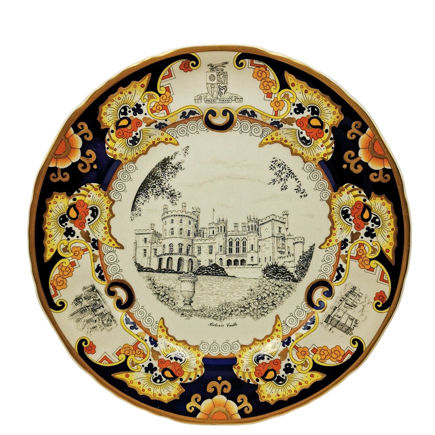 Masons Ironstone Christmas 1989 Belvoir Castle Plate