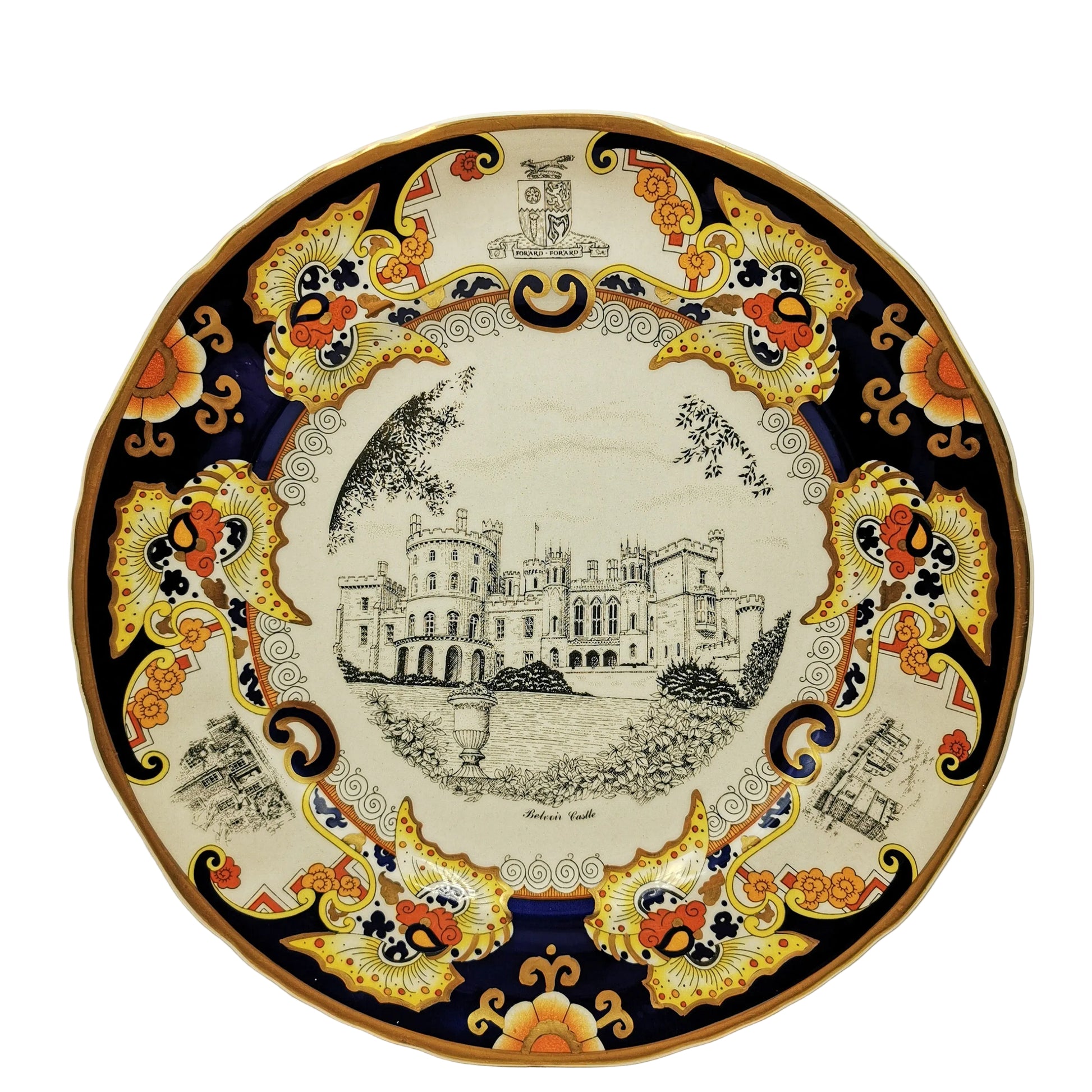 Masons Ironstone Christmas 1989 Belvoir Castle Plate
