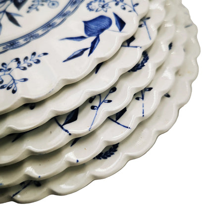 Meakin-Blue-Nordic-China-Ironstone-Deep-Ribbed-Side-Plate