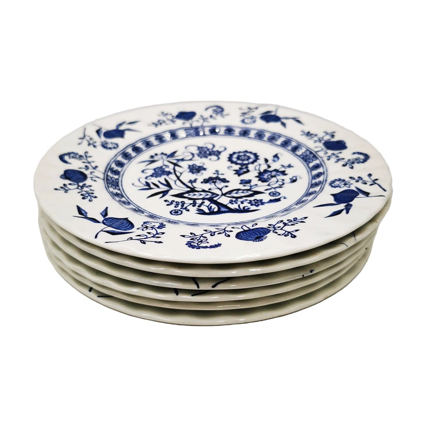 J G Meakin Blue Nordic China Ironstone 6-7/8th-inch Side Plate