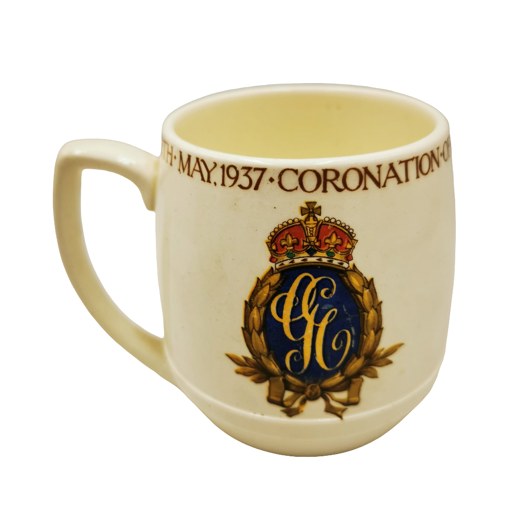 Minton China 1937 George VI Coronation China Mug