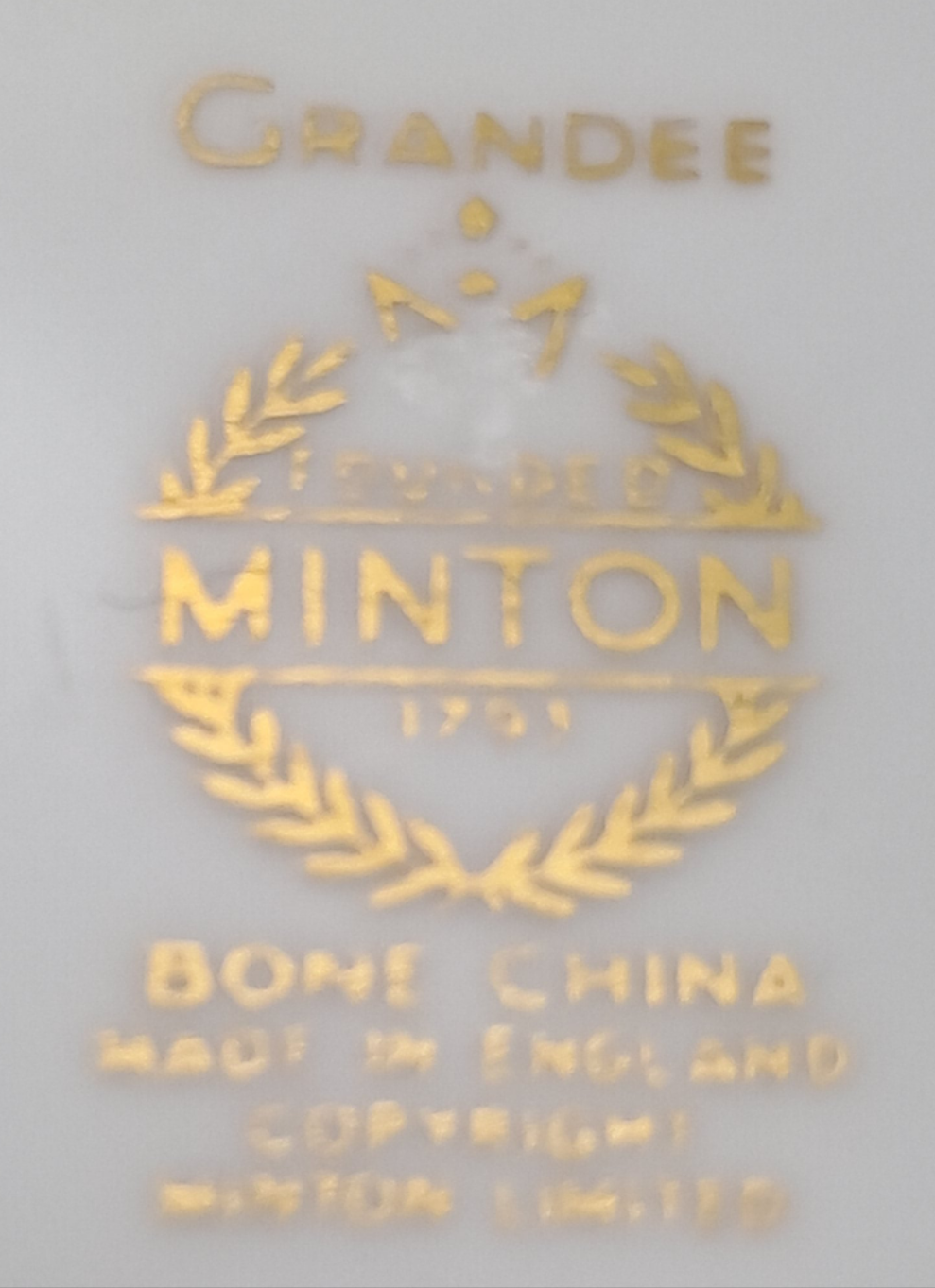 Minton Grandee Stamp