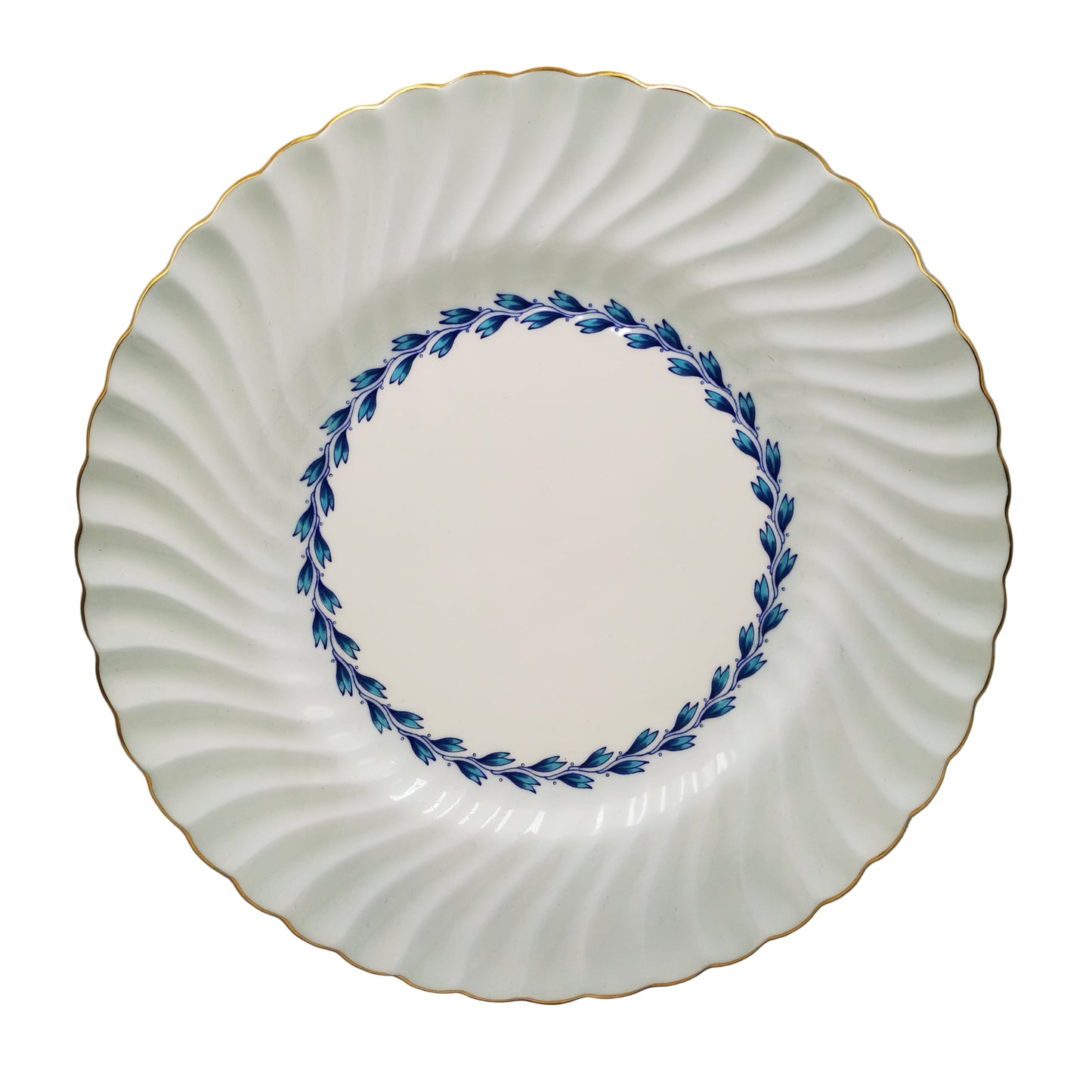 Mintons China Blue Cheviot S451 10.5-inch Dinner Plate