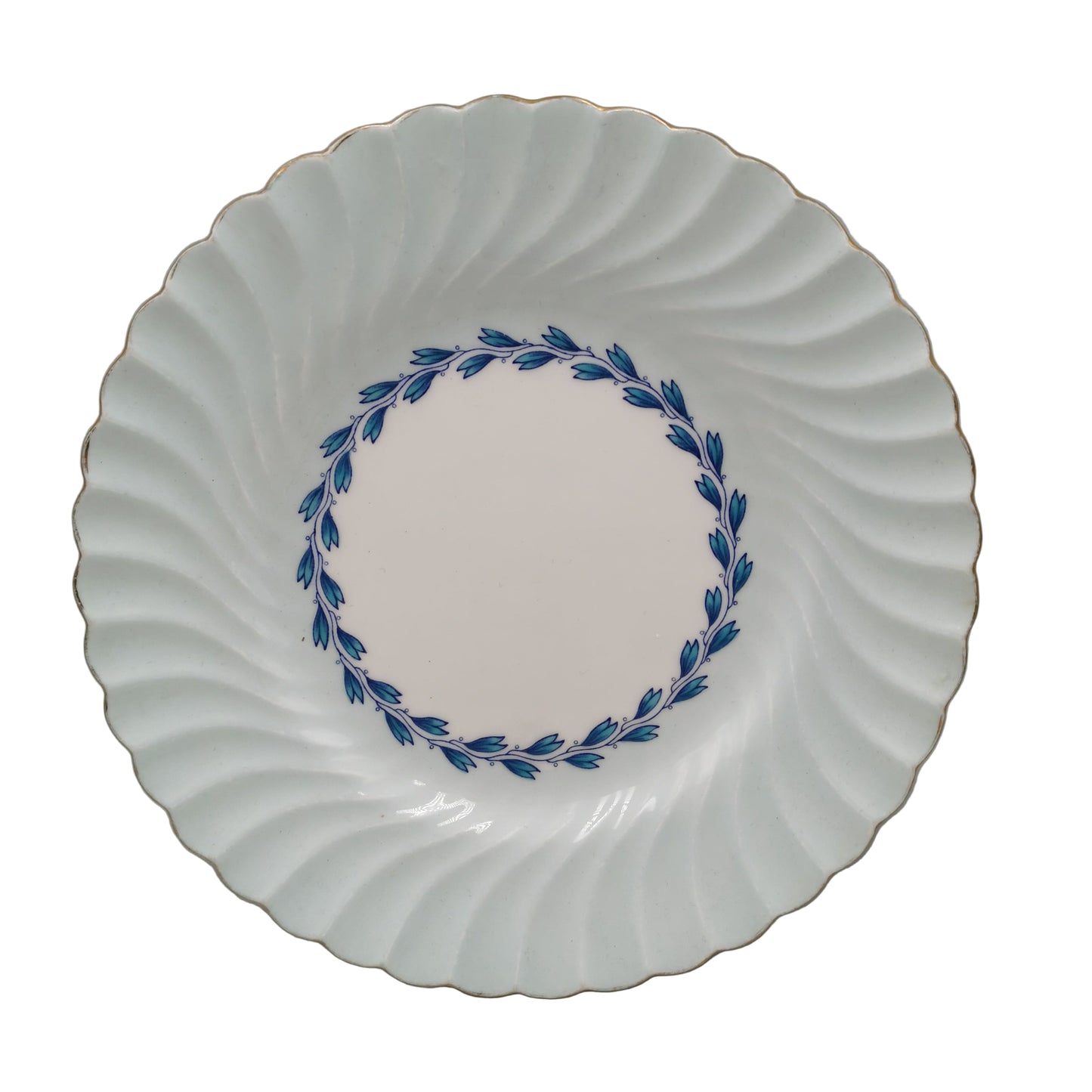 Mintons China Blue Cheviot S451 Side plate
