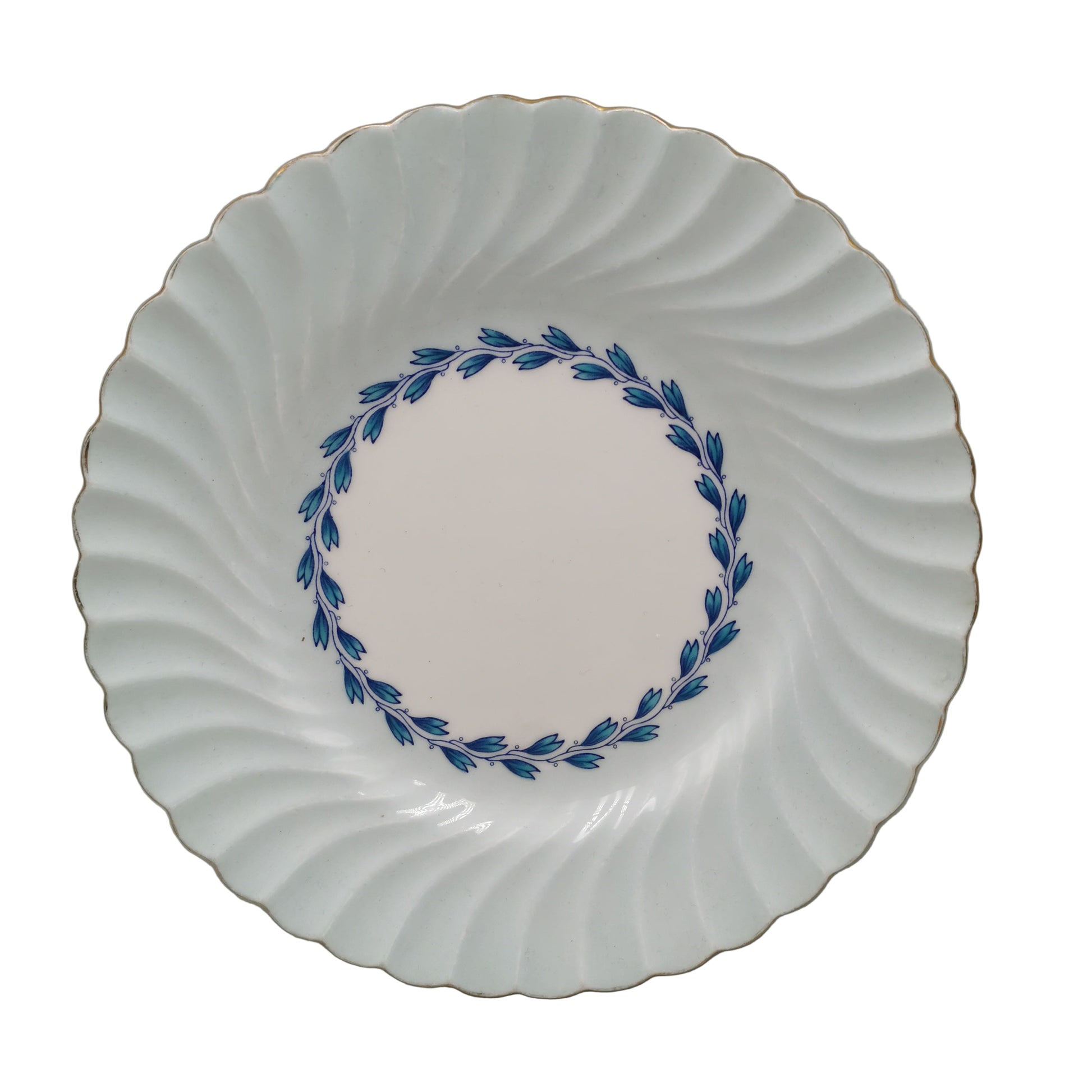 Mintons China Blue Cheviot S451 Side plate