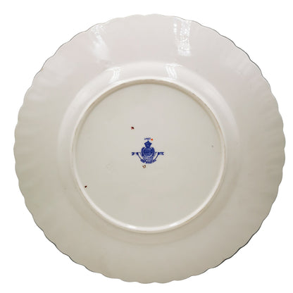 Mintons China Blue Cheviot S451 10.5-inch Dinner Plate