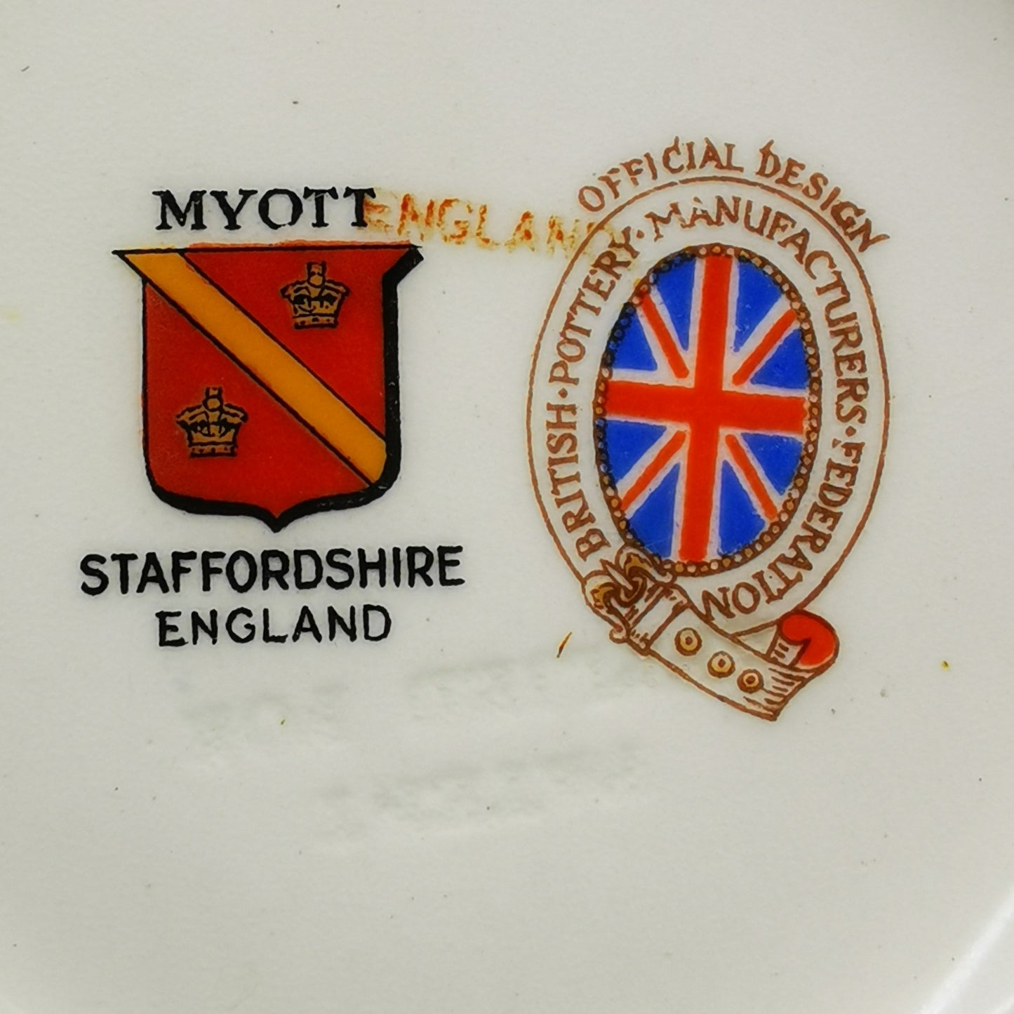 Myott 1935 Silver Jubilee Mug George V & Queen Mary