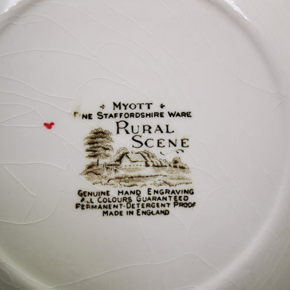 Myott-China-Rural-Scene-English-Cake-Plate