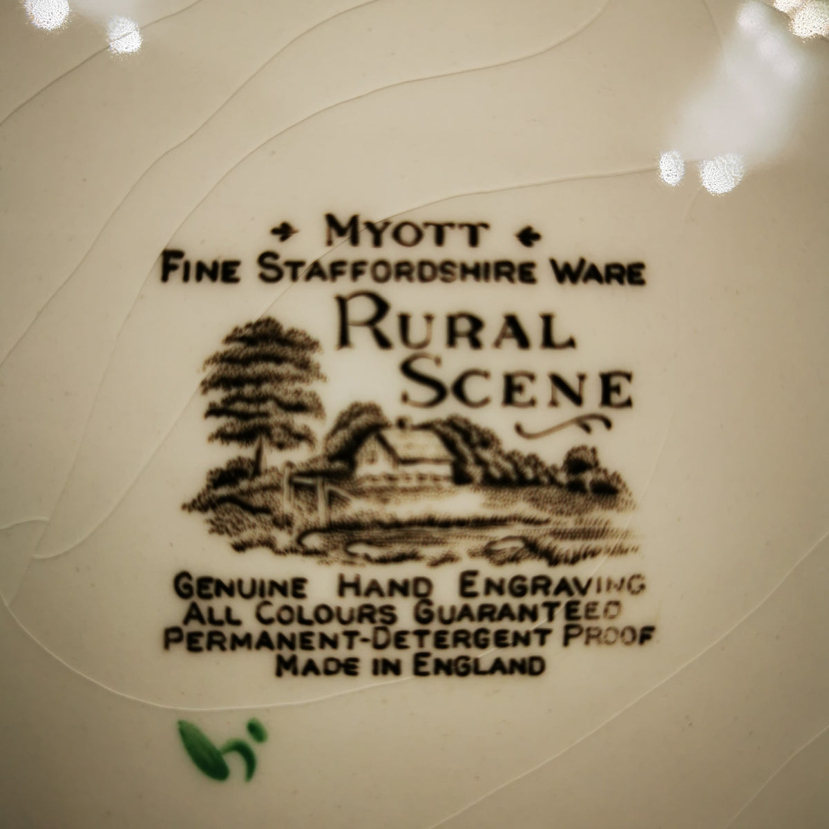 Myott-China-Rural-Scene-English-Dinner-Plate