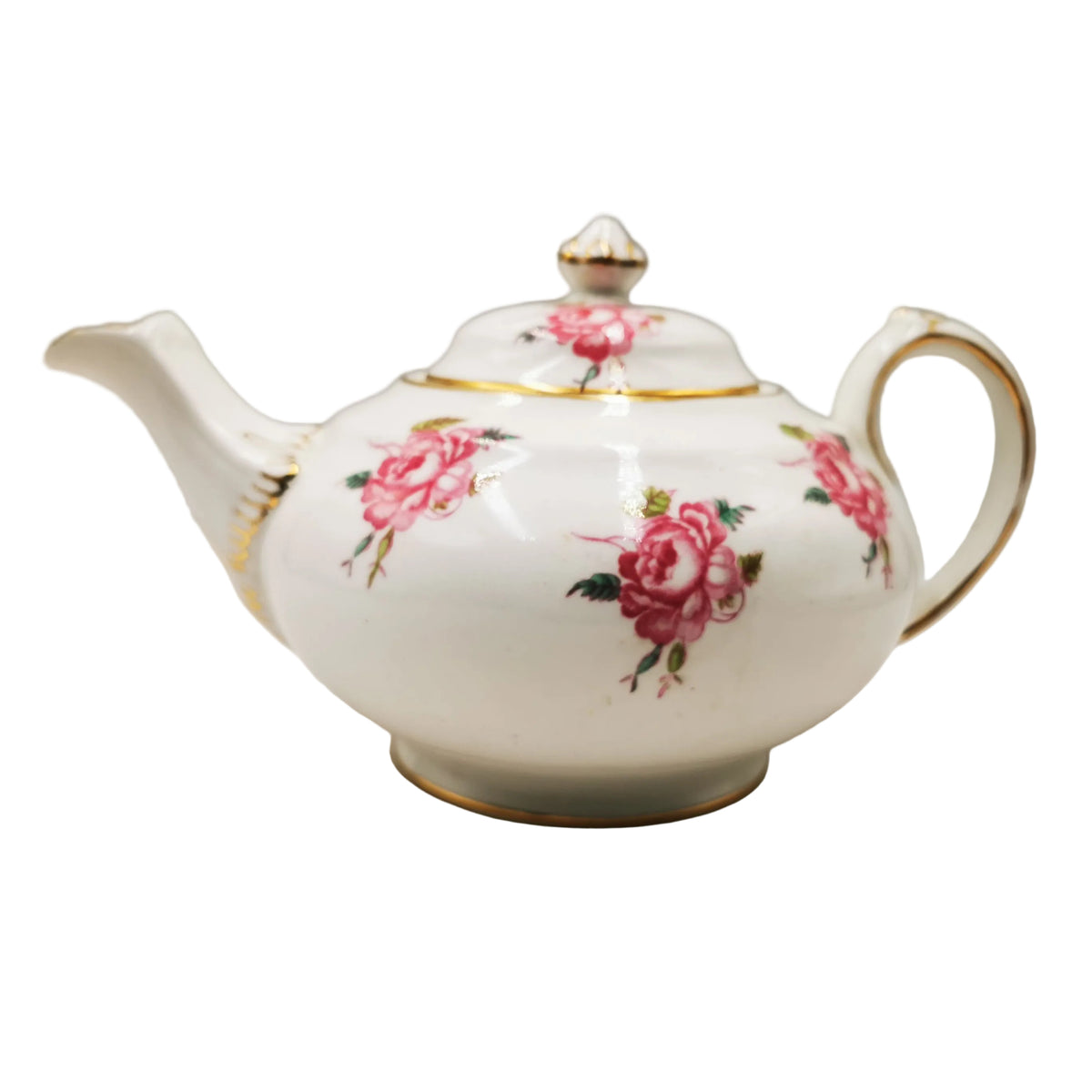 New-Chelsea-Pink-Cabbage-Rose-Floral-China-Teapot