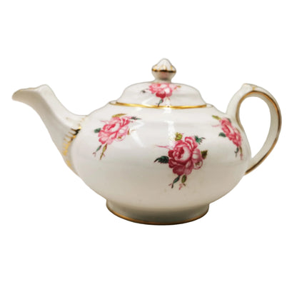 New-Chelsea-Pink-Cabbage-Rose-Floral-China-Teapot