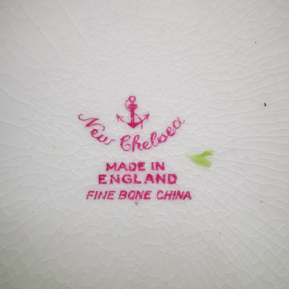 New-Chelsea-Pink-Cabbage-Rose-Floral-China-Open-Bowl-Teacup-Trio