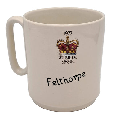 New Devon Pottery Queen Elizabeth II 1977  Felthorpe Mug 