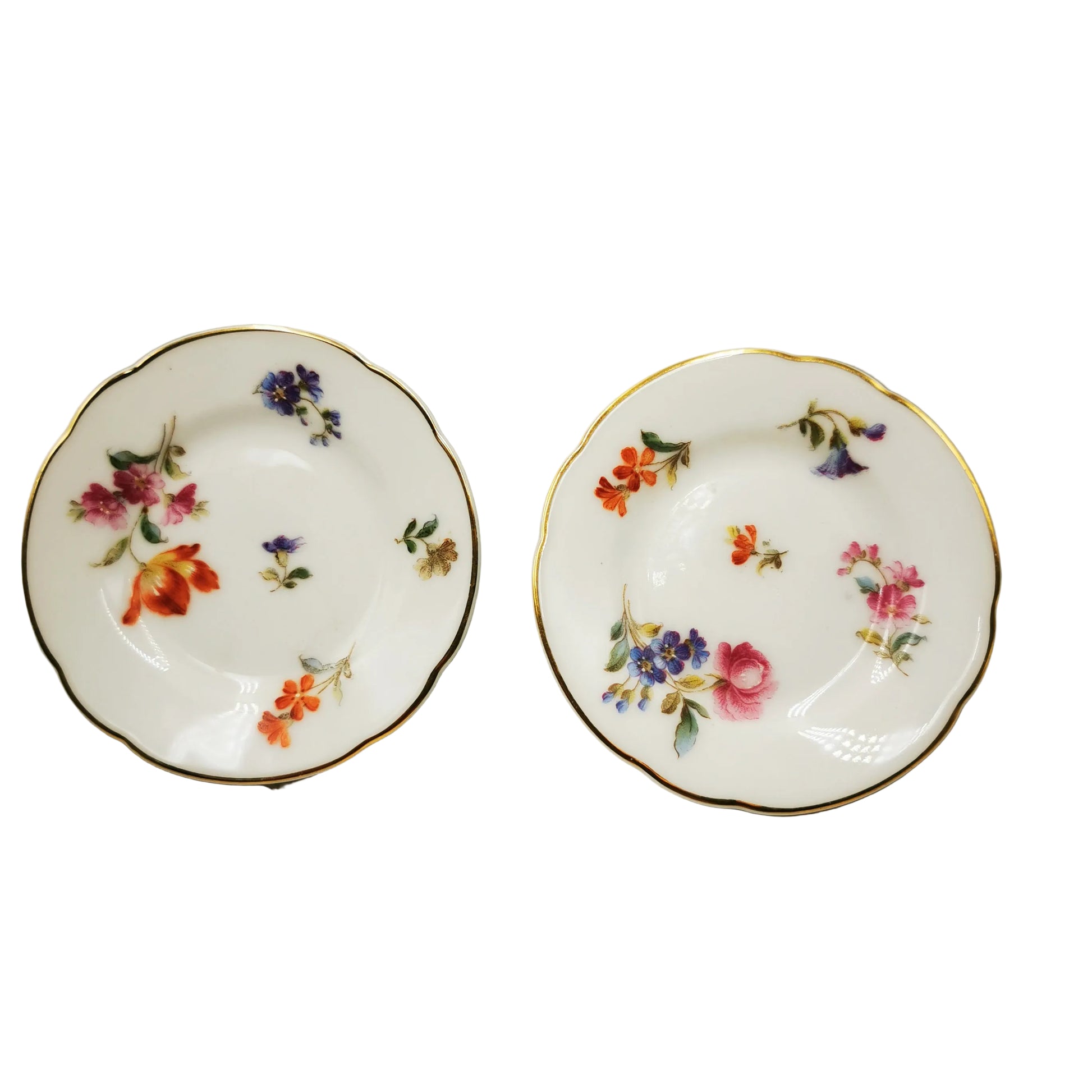 Pair-of-antique-Hutschenreuther-Porcelain-Butter-Dishes