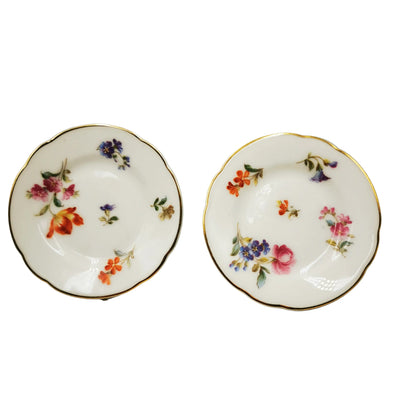 Pair-of-antique-Hutschenreuther-Porcelain-Butter-Dishes