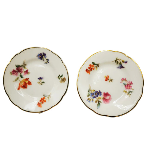 Pair-of-antique-Hutschenreuther-Porcelain-Butter-Dishes