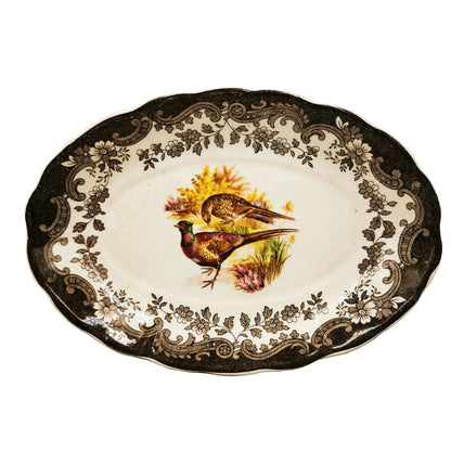Palissy-China-Game-Series-Gravy-Boat-and-Saucer
