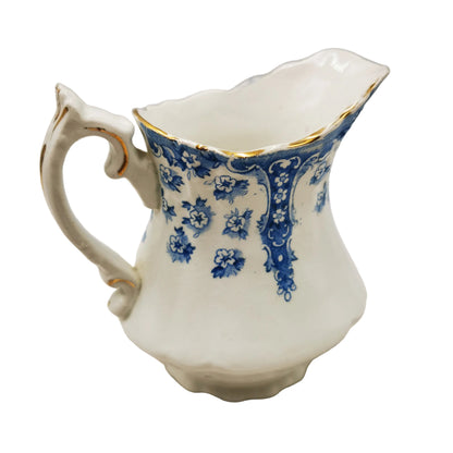 Antique Porcelain China Blue and White Milk Jug