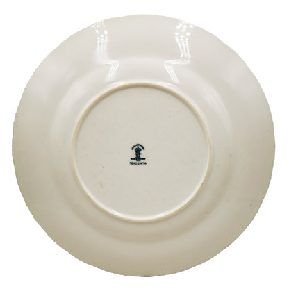 blue aves dinner plate 
