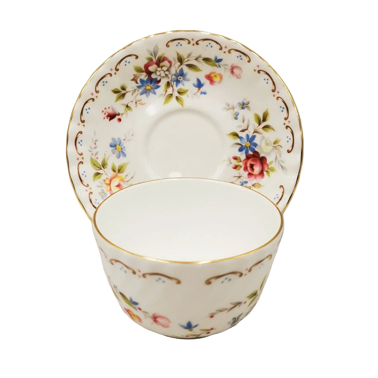 Royal-Albert-Jubilee-Rose-Bone-China-Teacup-and-Saucer