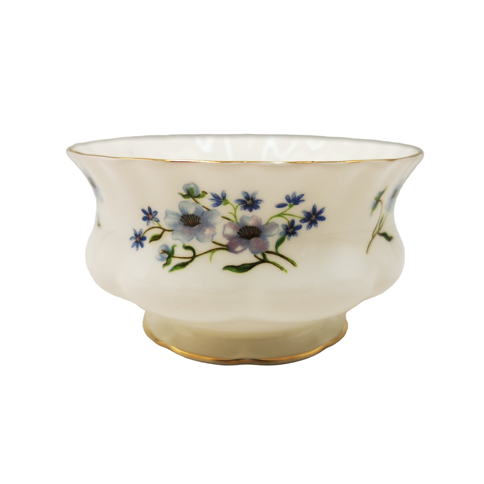 Richmond China Blue Rock Milk Jug and Sugar Bowl