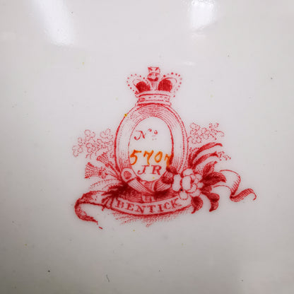 Ridgway-China-Bentick-5707-Antique-Plate-1830-1854