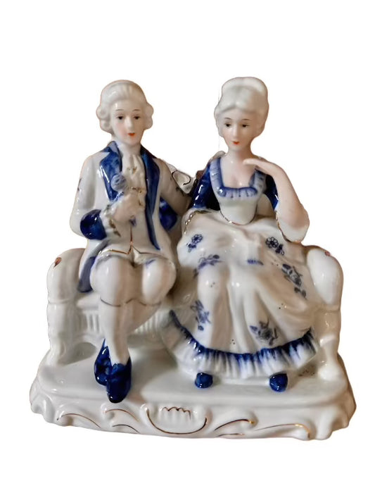 ronaldo collection georgian couple figurine