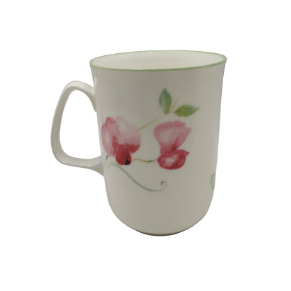 Rose of England Fine Bone Pink Sweet Pea China Mug