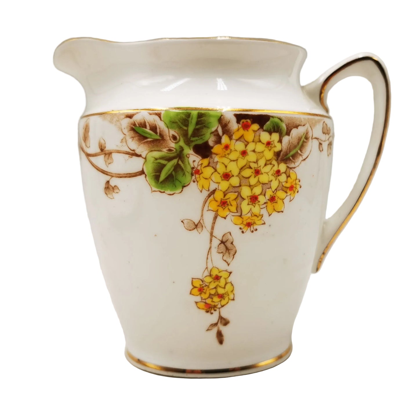 Rosina-China-Company-Floral-4936-Milk-Jug-and-Sugar-Bowl
