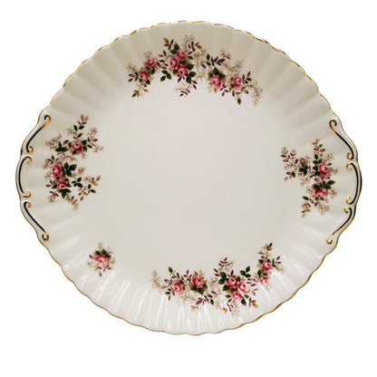 Royal Albert China Lavender Rose Cake Plate