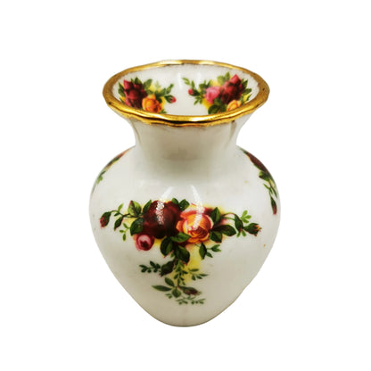 Royal Albert China Old Country Roses Small Flower or Bud Vase