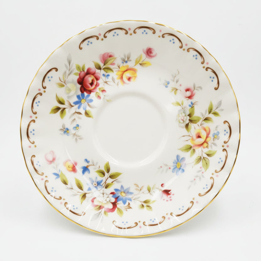 Royal-Albert-Jubilee-Rose-Bone-China-Teacup-and-Saucer